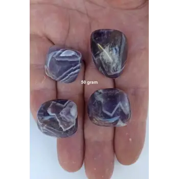 50 Gram Bolivya Ametisti Tamburlu Parçalar 544