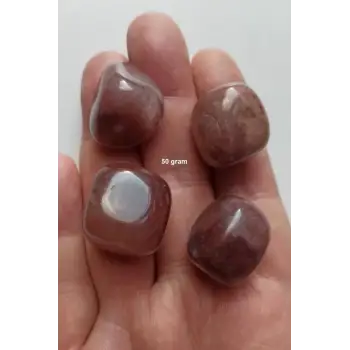 50 Gram Çilek Kuvars Tamburlu Parçalar 665