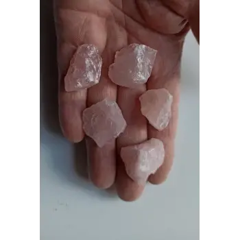 50 Gram Doğal Pembe Kuvars Küçük Parçalar 346