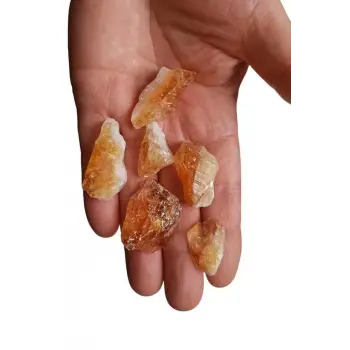 50 Gram Doğal Sitrin Küçük Parçalar  445-1