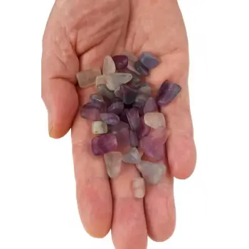 50 Gram Gökkuşağı Florit Kırıktaş Deliksiz Parçalar 219-2