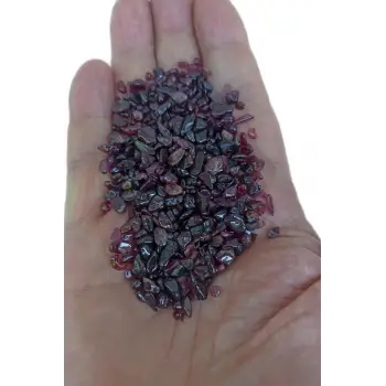 50 Gram Kırıktaş Lal, Garnet Deliksiz Minik Parçalar 554-1