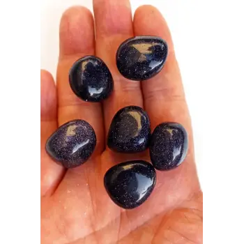 50 Gram Lacivert Yıldız Taşı Tamburlu Parçalar 514