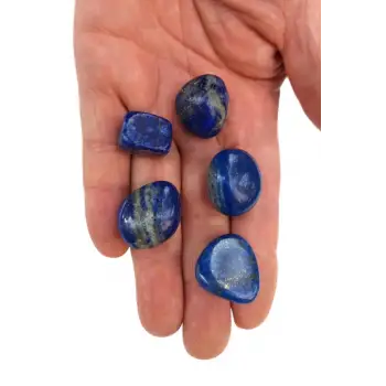 50 Gram Lapis Lazuli Tamburlu Parçalar 434-2