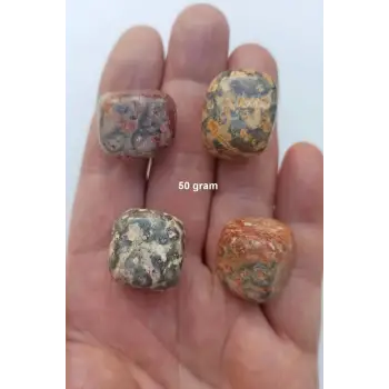 50 Gram Leopar Jasper Tamburlu Parçalar 524