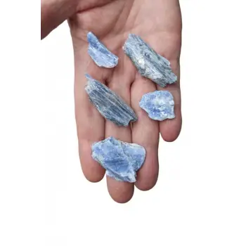 50 Gram Mavi Kyanit Doğal Parçalar  603