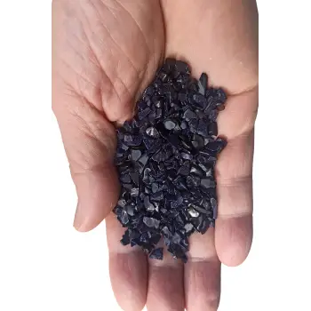50 Gram Minik Lacivert Yıldız Taşı Kırıktaş Deliksiz Parçalar 331-2
