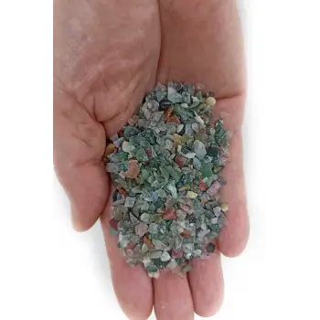 50 Gram Minik Yosunlu Akik Kırıktaş Deliksiz Parçalar 130-3