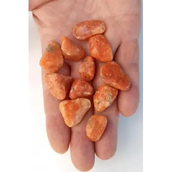 50 Gram Portakal Kalsit Tamburlu Parçalar 532