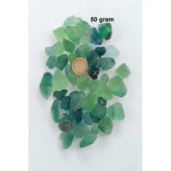 50 Gram Yeşil Florit Doğal Parçalar 207
