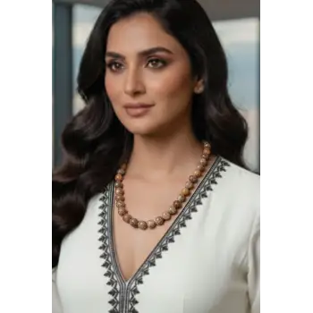 10 mm Hakiki Tibet Akiği Kolye 510-3