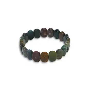 Faset Kesim Kan Taşı Bileklik Elastik Yapılı 605-3