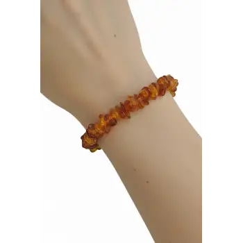 Baltık Kehribarı Elastik Bileklik 522-3