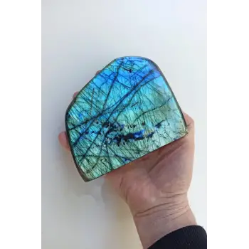 Süper Işıltılı Labradorit Dekoratif Parça 992 Gram