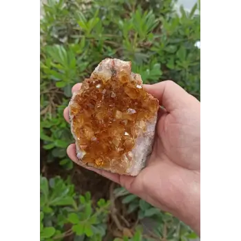 Sitrin Kristali Doğal Kütle 6ST