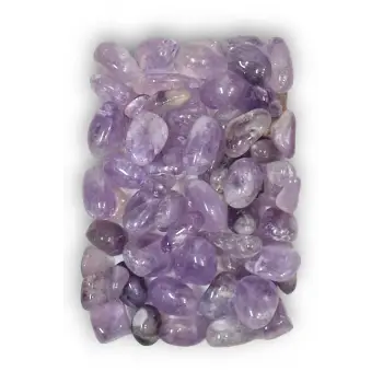 Açık Renk Ametist 50 Gram Tamburlu Parçalar 441