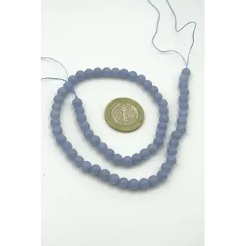 Anjelit - Melek Taşı 6 mm. Küre Kesim Dizi 425