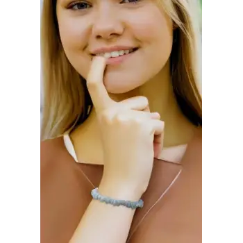 Anjelit Melek Taşı Bileklik Kırıktaş 319-2