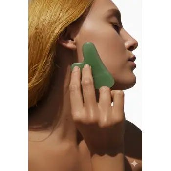 Aventurin Gua Sha Yüz Yogası, Masaj Taşı 542