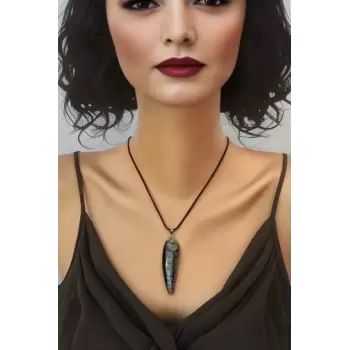 Belemnit Fosili Kolye 324-2