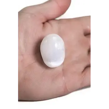 Beyaz Selenit Tamburlu Parça 464