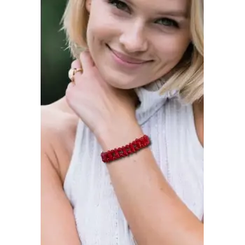Çift Sıralı Mercan Bileklik 320-2
