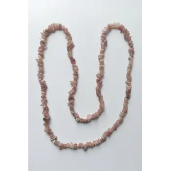 Çilek Kuvars Kırıktaş Dizi - 80 cm