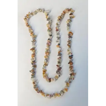 Dantel Akik Kırıktaş Dizi Crazy Lace Agate- 80 cm.