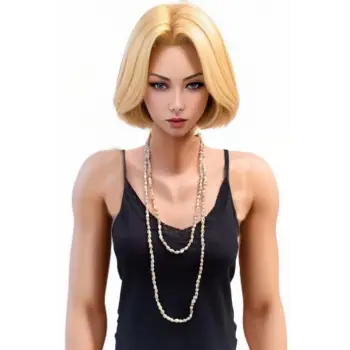 Deniz Kabuklarından Çok Uzun Kolye 101