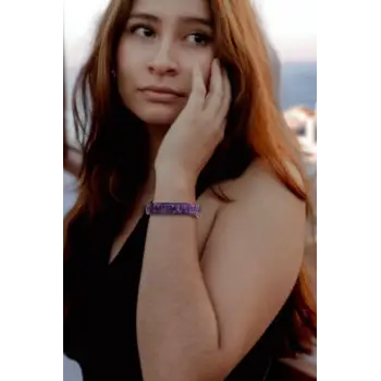 Doğal Ametist Bileklik 416-3