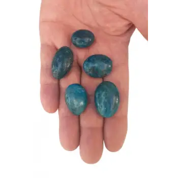 Doğal Apatit 50 Gram Tamburlu Parçalar 457