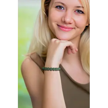 Doğal Aventurin Bileklik  8 mm Faset Kesim 315-2