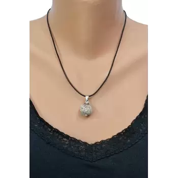Doğal Çöl Gülü, Sabır Taşı Kolye 433-3