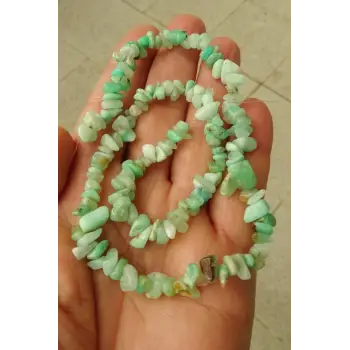 Doğal Krizopras Kırıktaş Dizi 40 cm 336