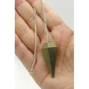 Doğal Pirit Taşı Pandül Sarkaç - 218-4