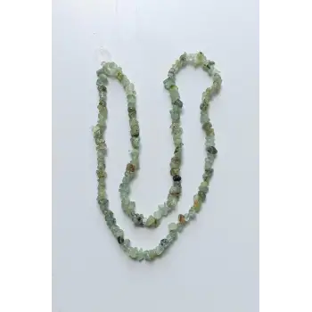 Doğal Prehnit Kırıktaş Dizi-80cm