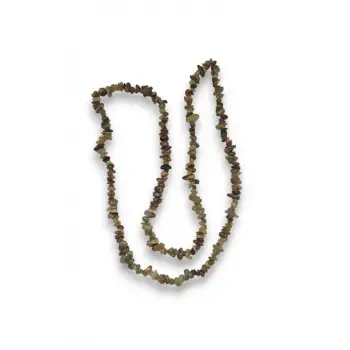 Doğal Tsavorite Yeşil Lal Kırıktaş Dizi-80 cm