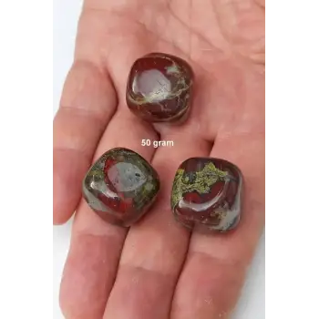 Dragon Blood Jasper 50 Gram Tamburlu Parçalar 426