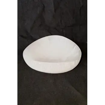 Enerji Çanağı Beyaz Selenit Kase 46U