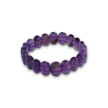 Faset Kesimli Ametist Bileklik 403-3