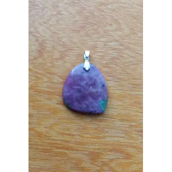 Gümüş Malzemeli Yakut Kolye Ucu Y1-400