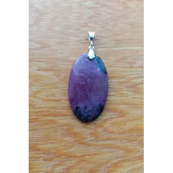 Gümüş Malzemeli Yakut Kolye Ucu Y4-400