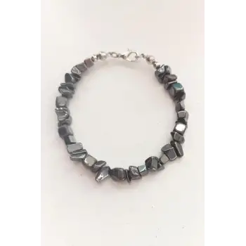 Hematit Bileklik Kırıktaş 622-1