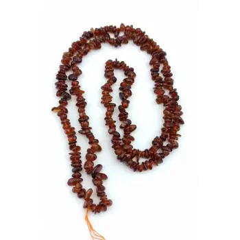 Hezonit Garnet Kırıktaş Dizi-80 cm.-Lal Taşı Hessonite