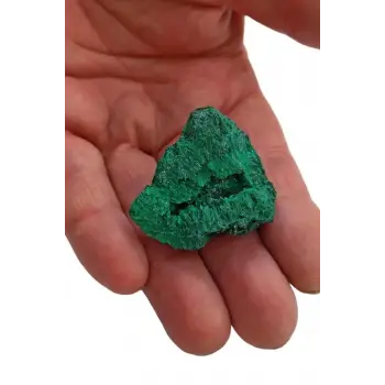 Kadife Malahit Doğal Parça, Malakit 550-3