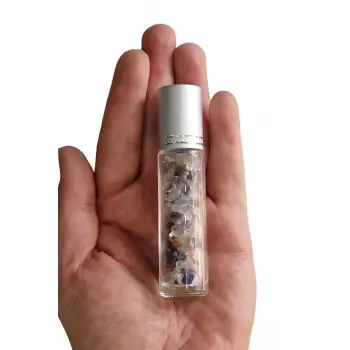 Karışık Taşlı Esans Şişesi KT-616