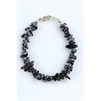 Kartanesi Obsidyen Bileklik Kırıktaş 649-3