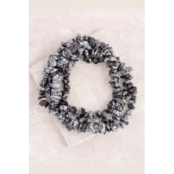 Kartanesi Obsidyen Kırıktaş Dizi - 80 cm.