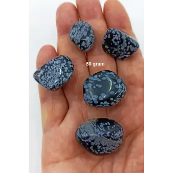 Kartanesi Obsidyen Tamburlu Parçalar 50 Gram-459