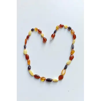 Kehribar Bebek Diş Kolyesi 229